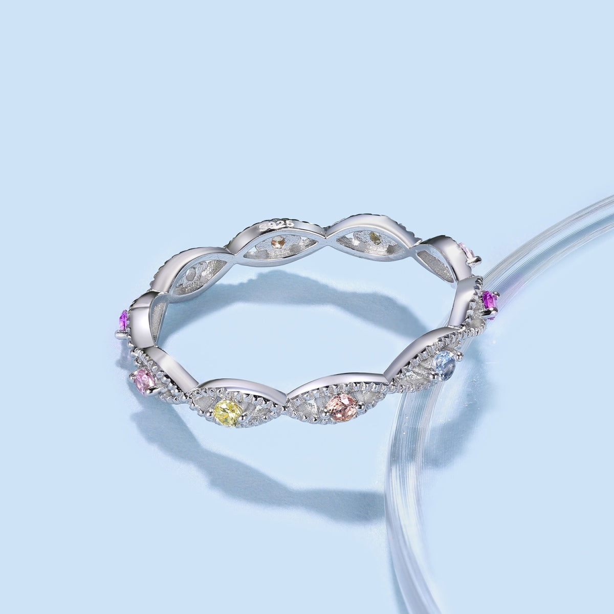 [Limara]Elegant Energetic Round Cut Daily Ring