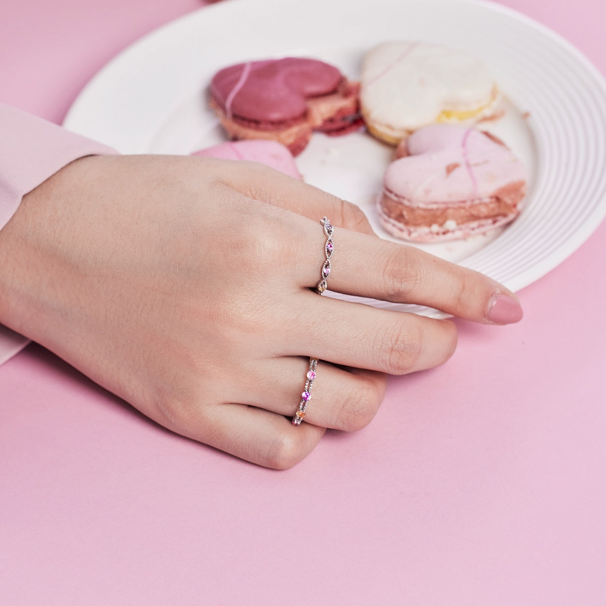 [Limara]Elegant Energetic Round Cut Daily Ring