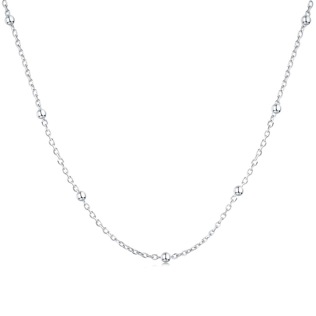 [Limara]Small Bead Clavicle Chain Simple Necklace