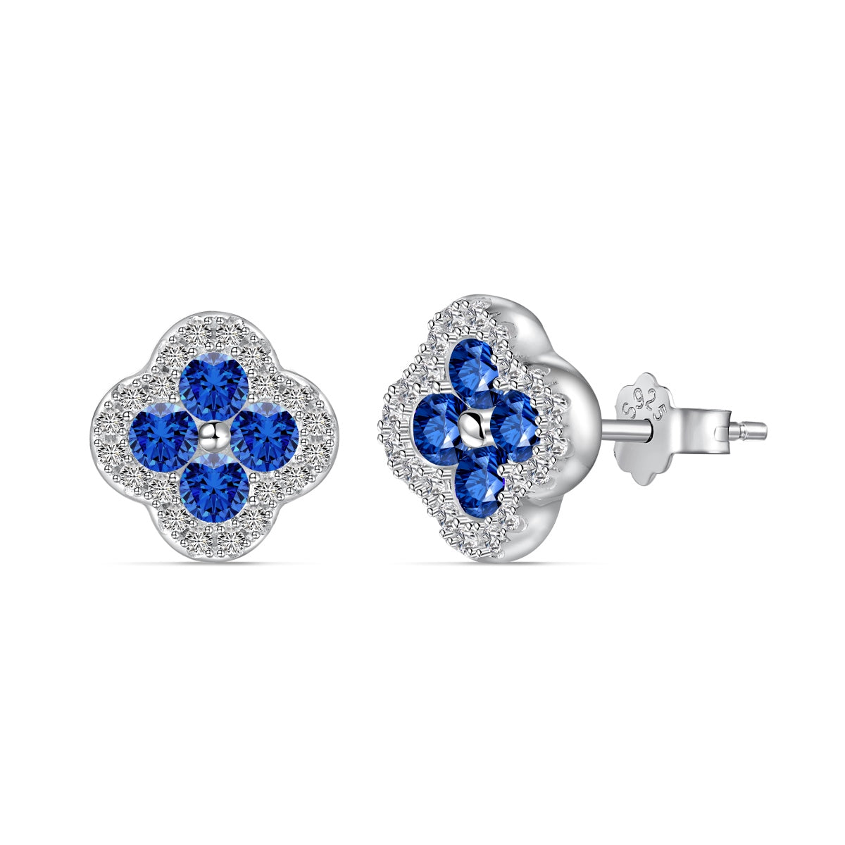 [Limara]Four-Leaf Clover Flower Shaped Earrings