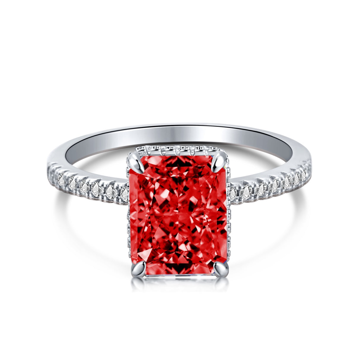 [Limara]4.0 Carat Luxurious Engagement Ring