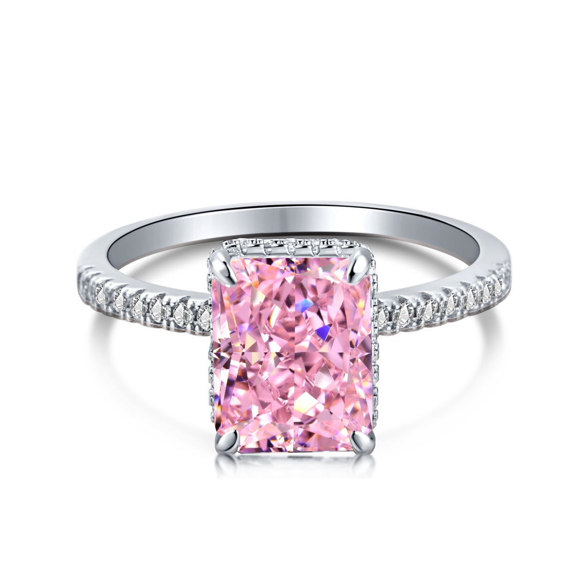 [Limara]4.0 Carat Luxurious Engagement Ring