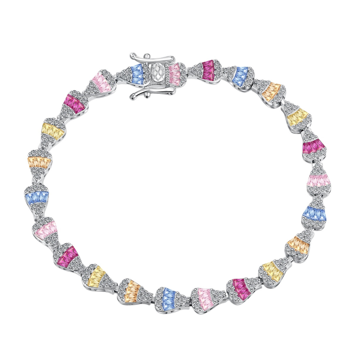 [Limara]Radiant Water Drop Shape Daily Bracelet