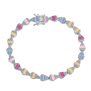 [Limara]Radiant Water Drop Shape Daily Bracelet