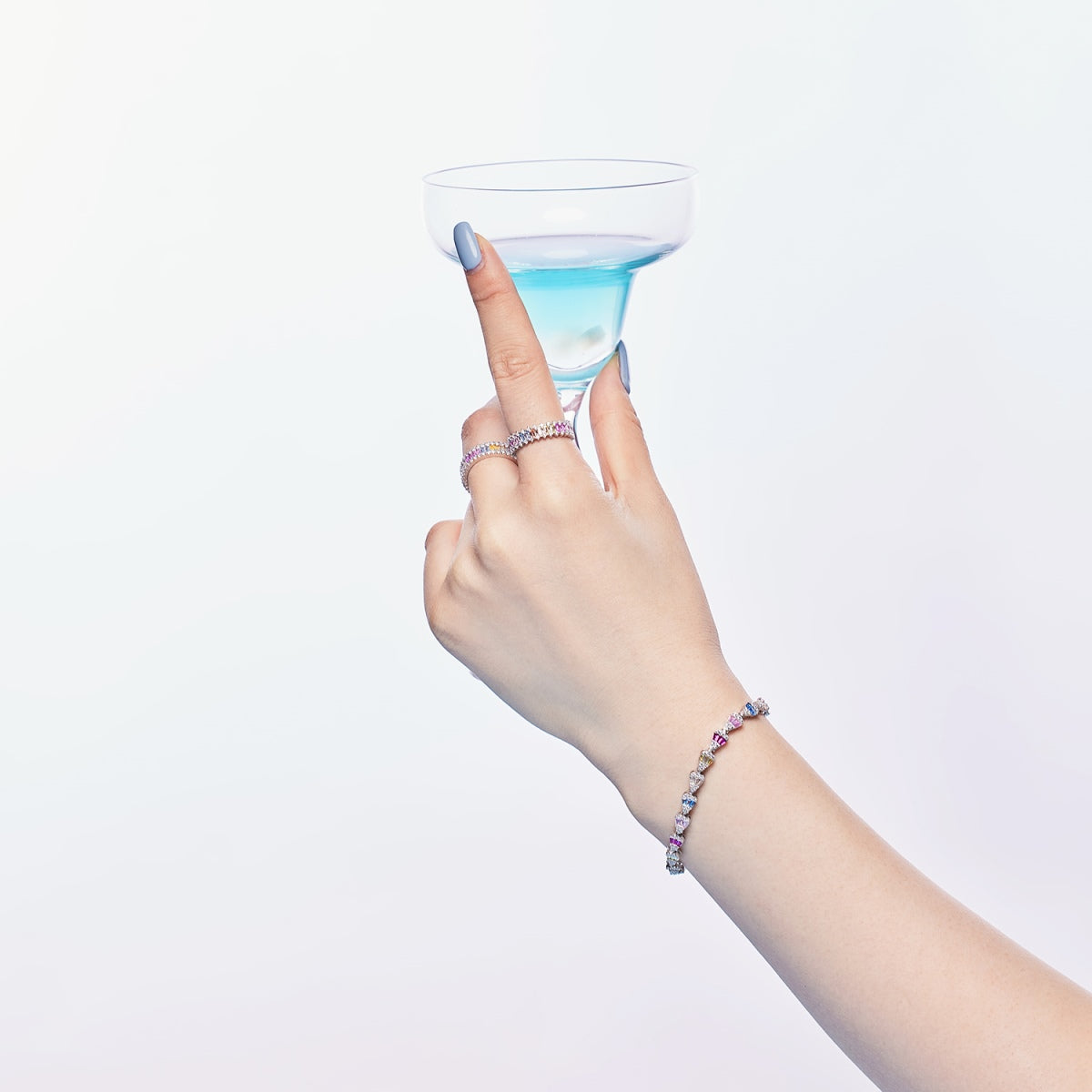 [Limara]Radiant Water Drop Shape Daily Bracelet