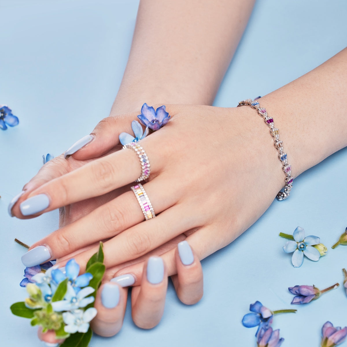 [Limara]Radiant Water Drop Shape Daily Bracelet