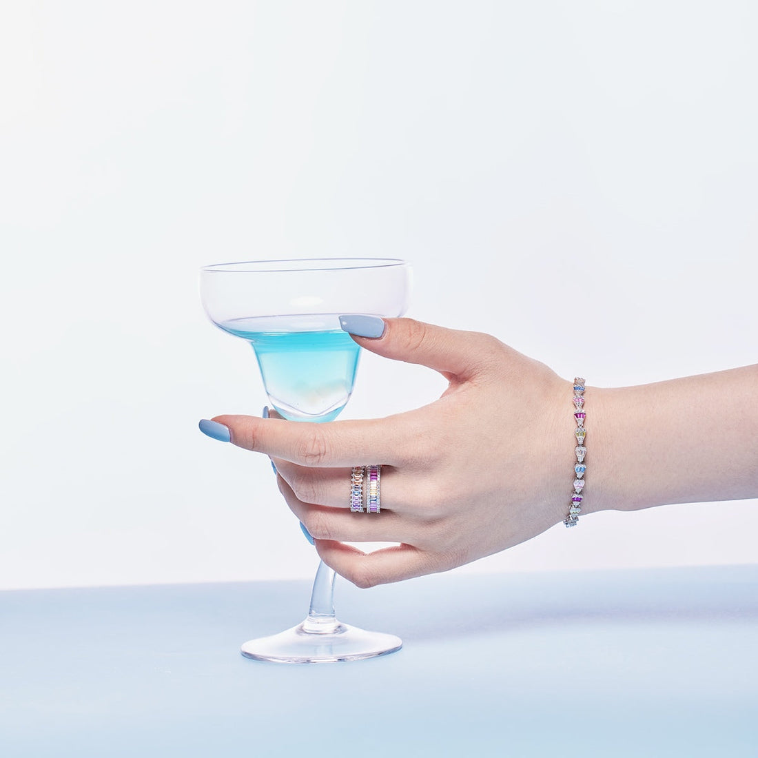 [Limara]Radiant Water Drop Shape Daily Bracelet