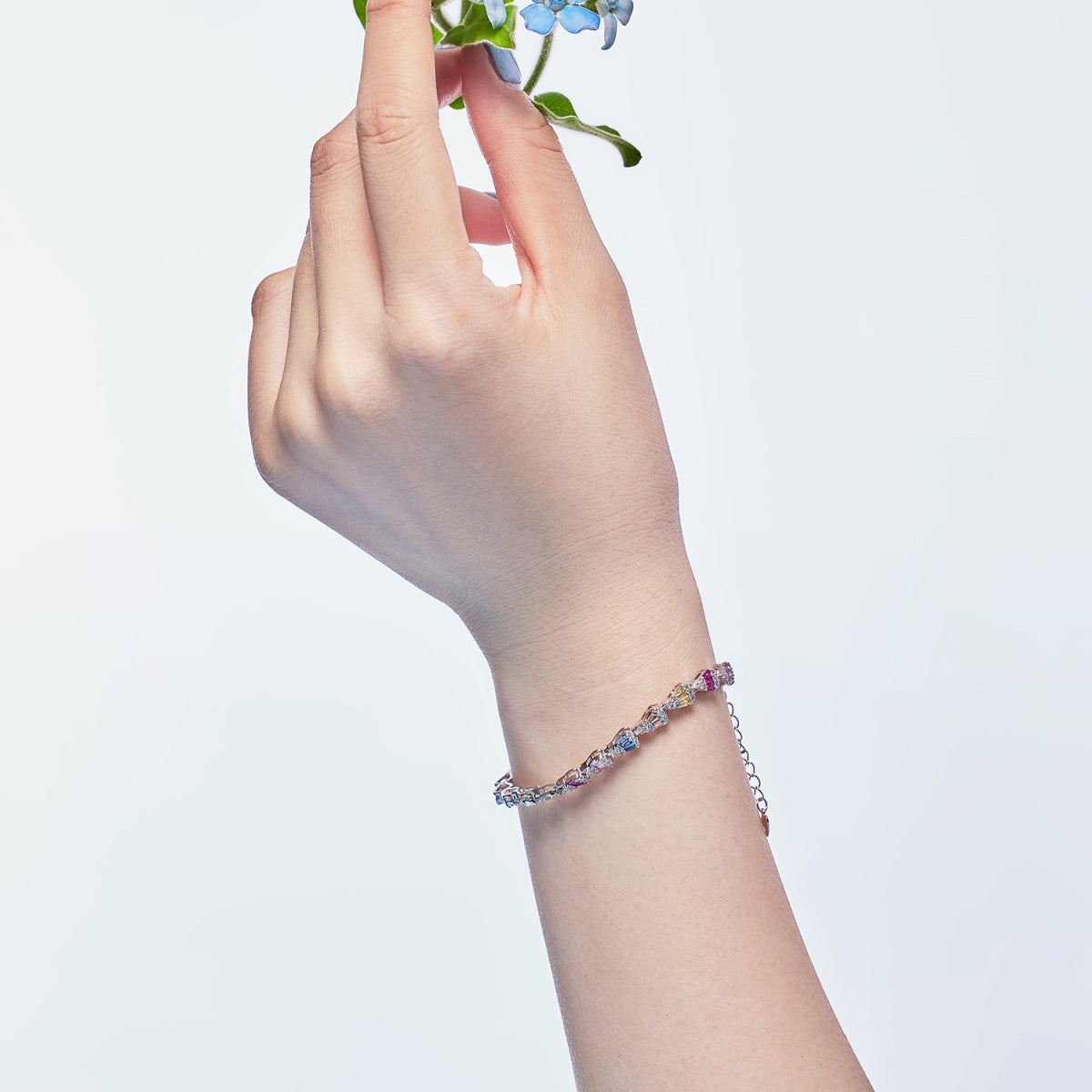 [Limara]Radiant Water Drop Shape Daily Bracelet