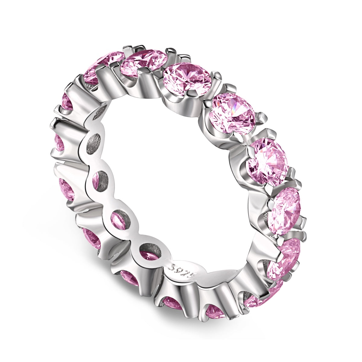 [Limara]Eternity Round Cut Tennis Ring
