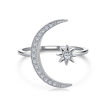 [Limara]Eternity Moon & Star Ring