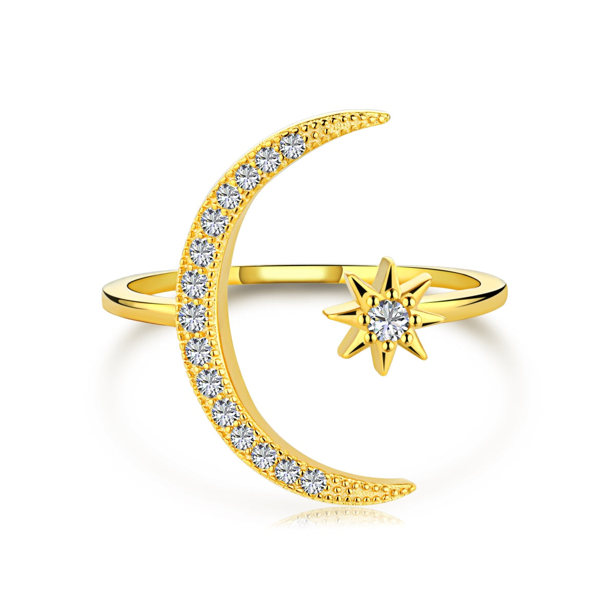 [Limara]Eternity Moon & Star Ring
