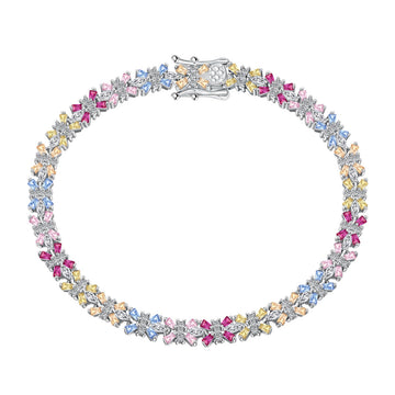 [Limara]Radiant Colorful Emerald Cut Party Bracelet