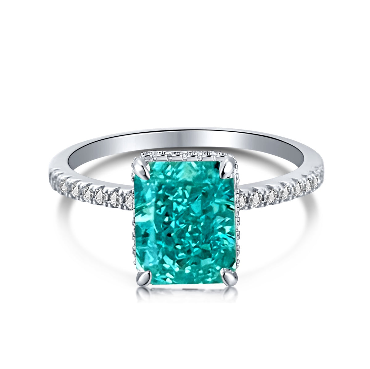 [Limara]4.0 Carat Luxurious Engagement Ring
