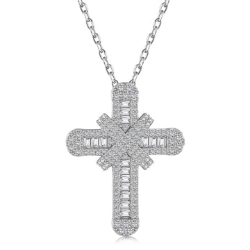 [Limara]Gypsophila With Dimonds Necklace