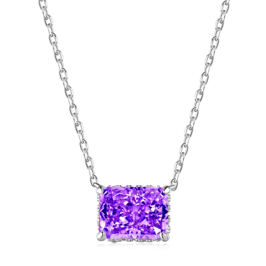 [Limara]Luxurious Square Shape Colorful Necalack
