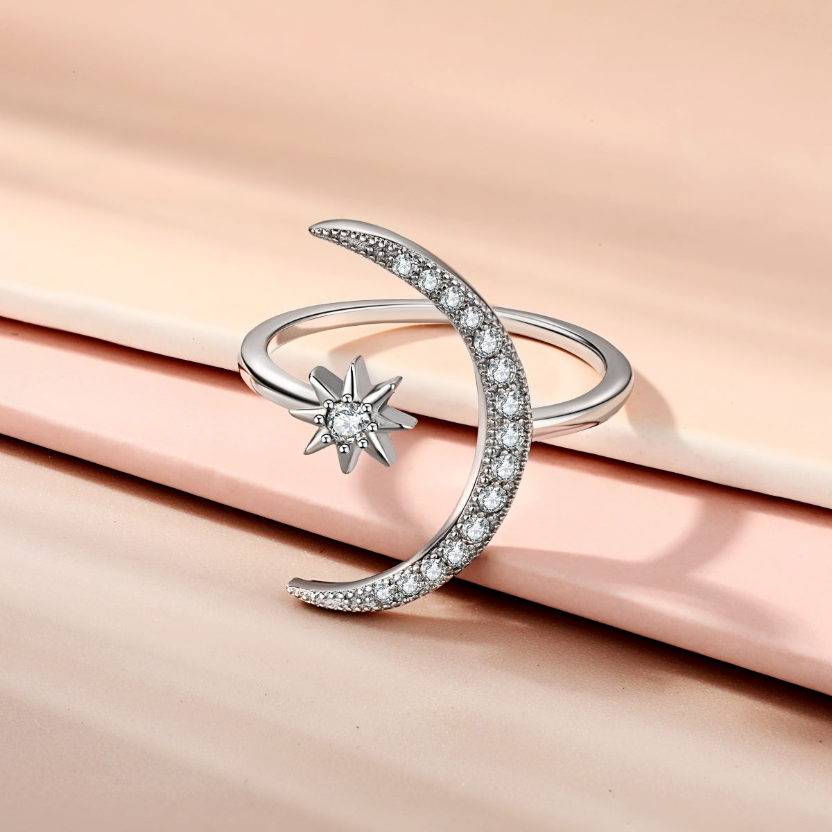[Limara]Eternity Moon & Star Ring