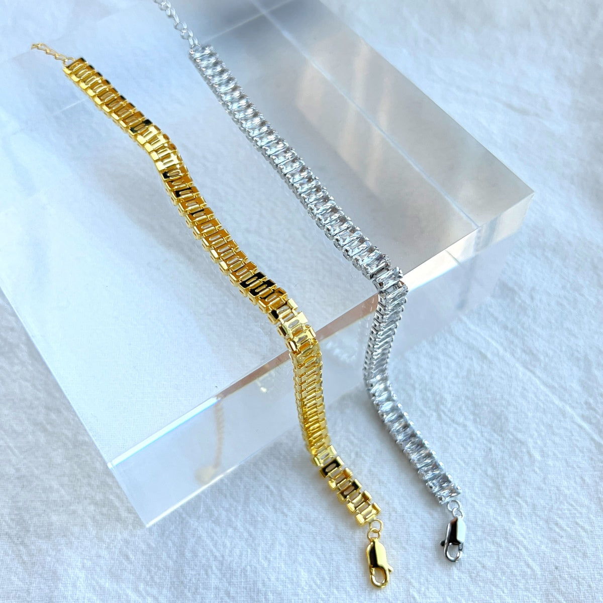[Limara]Exquisite Emerald Cut Daily Bracelet