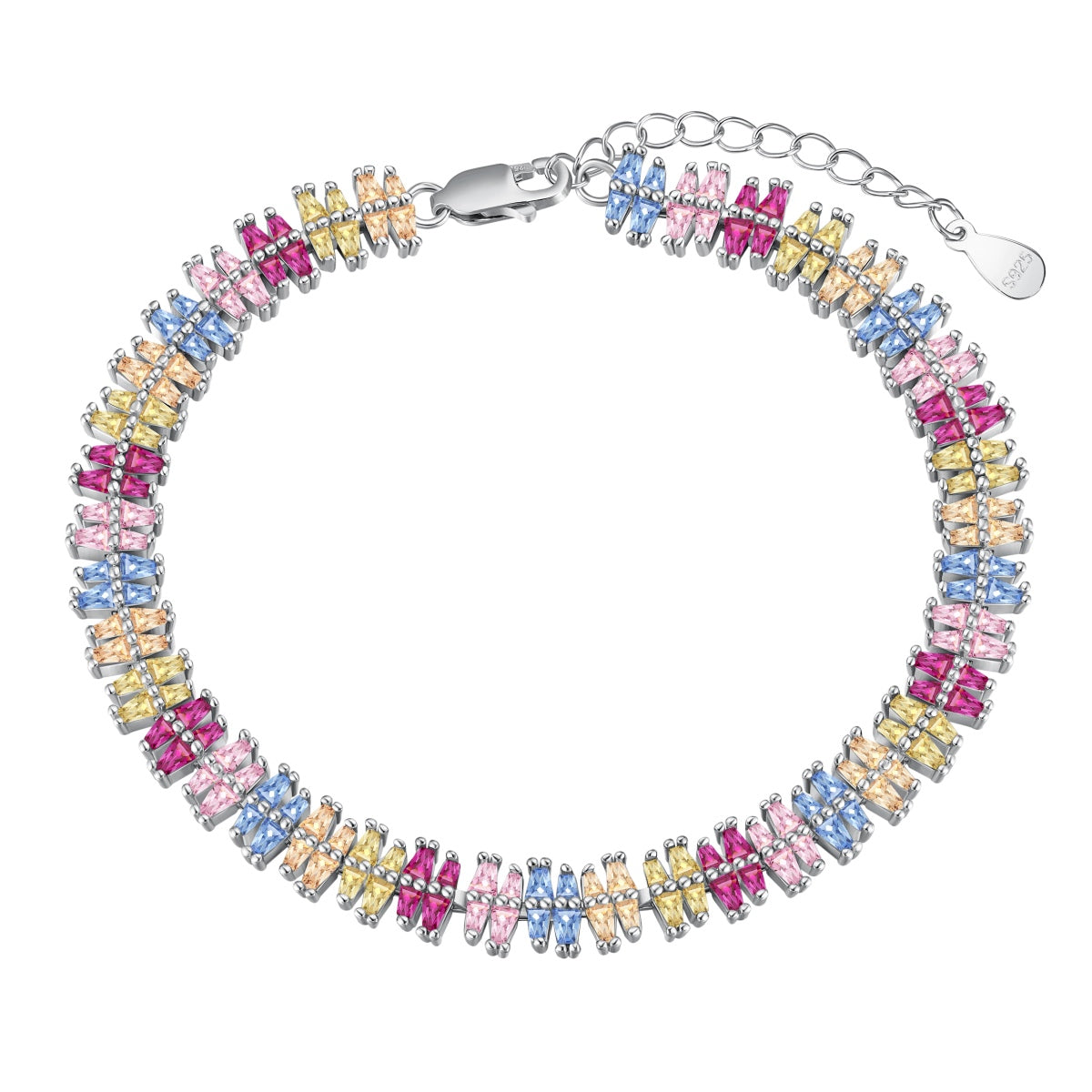 [Limara]Sparkling Exquisite Multi Cut Party Bracelet
