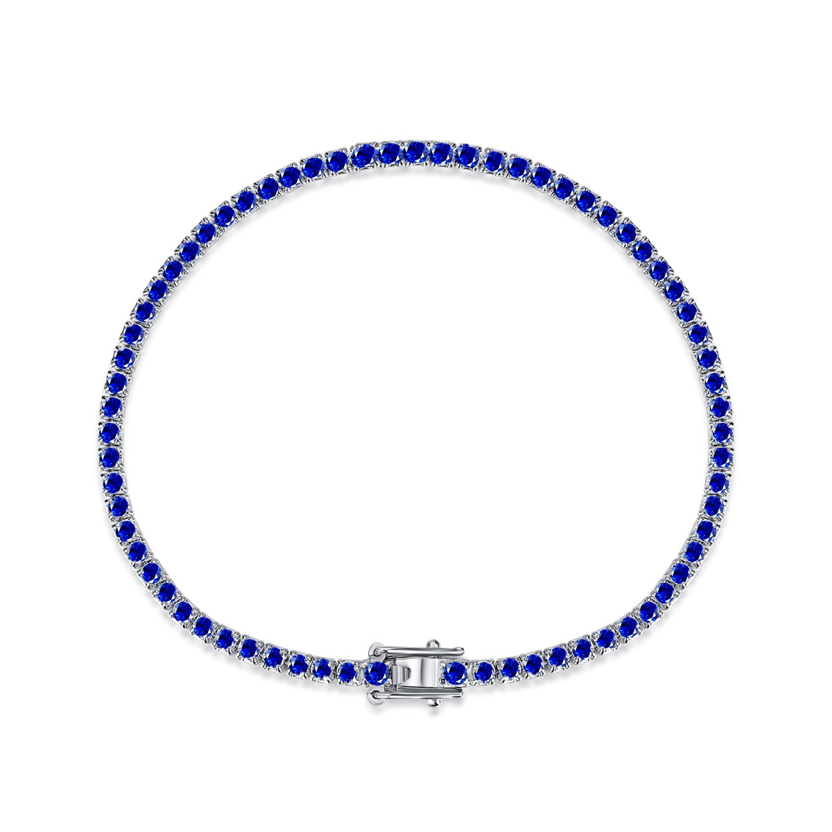 [Limara]Dazzling Colorful Round Cut Daily Bracelet