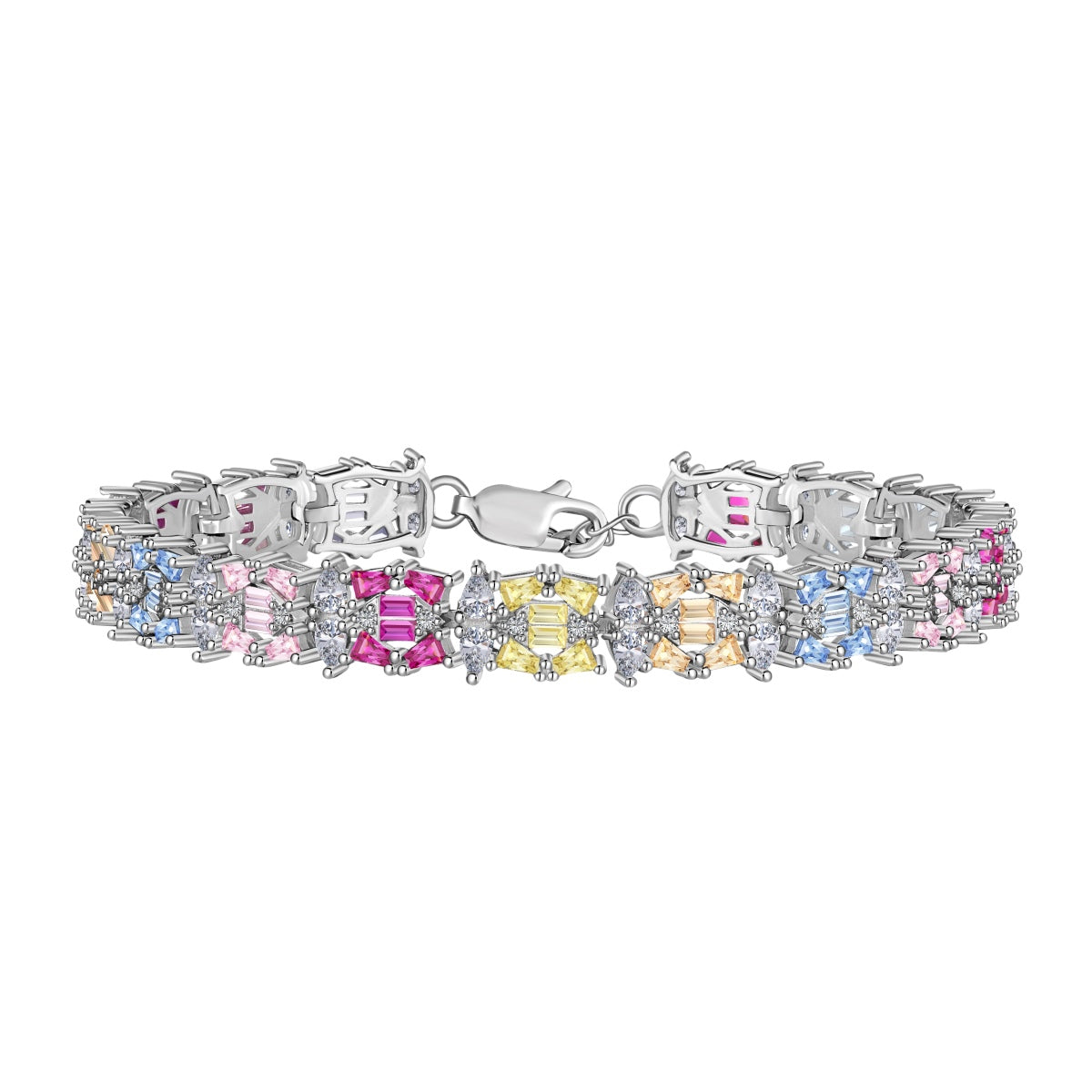 [Limara]Delicate Colorful Multi Cut Party Bracelet