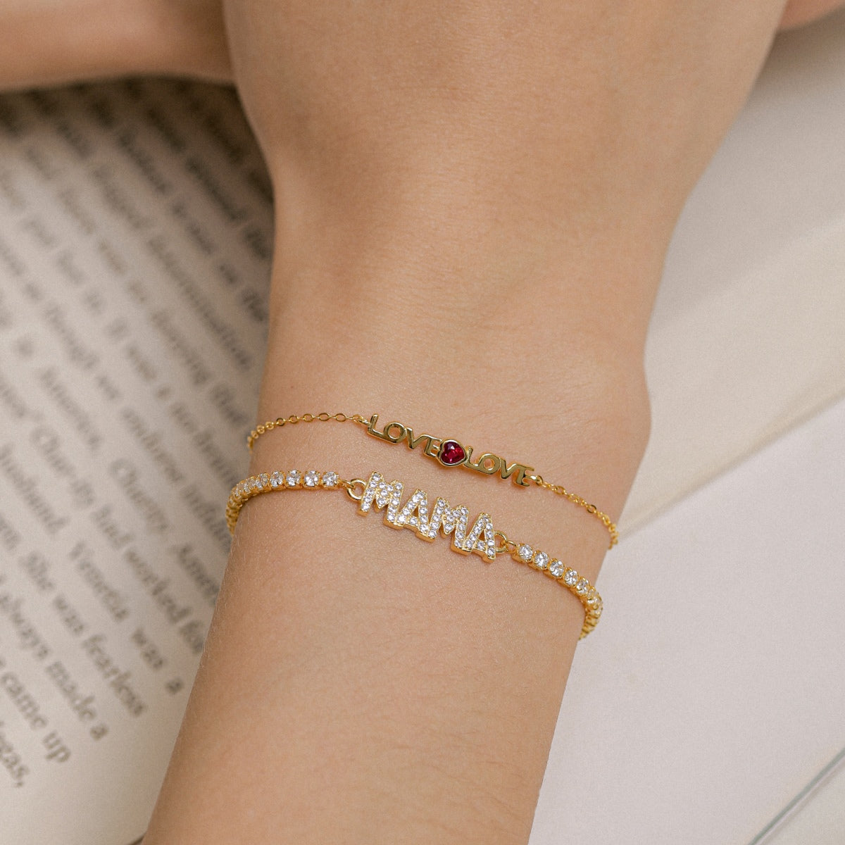 [Limara]Romantic Heart Shape Lover Bracelet