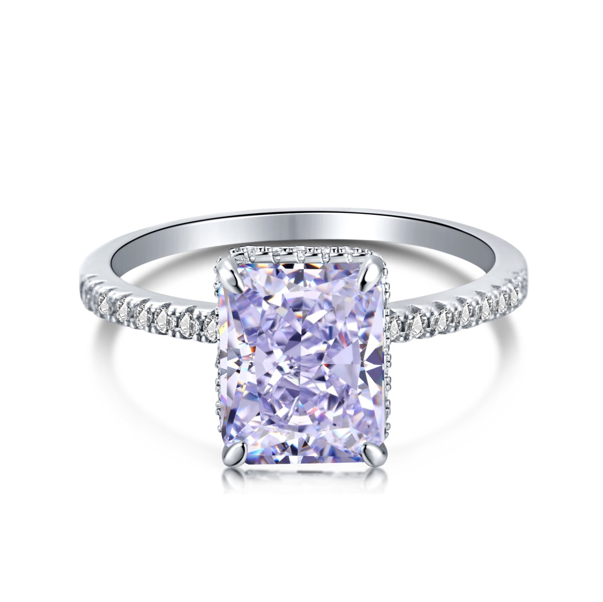 [Limara]4.0 Carat Luxurious Engagement Ring