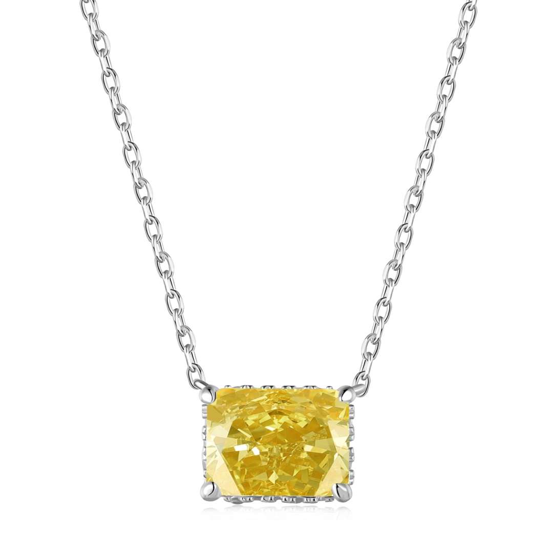 [Limara]Luxurious Square Shape Colorful Necalack