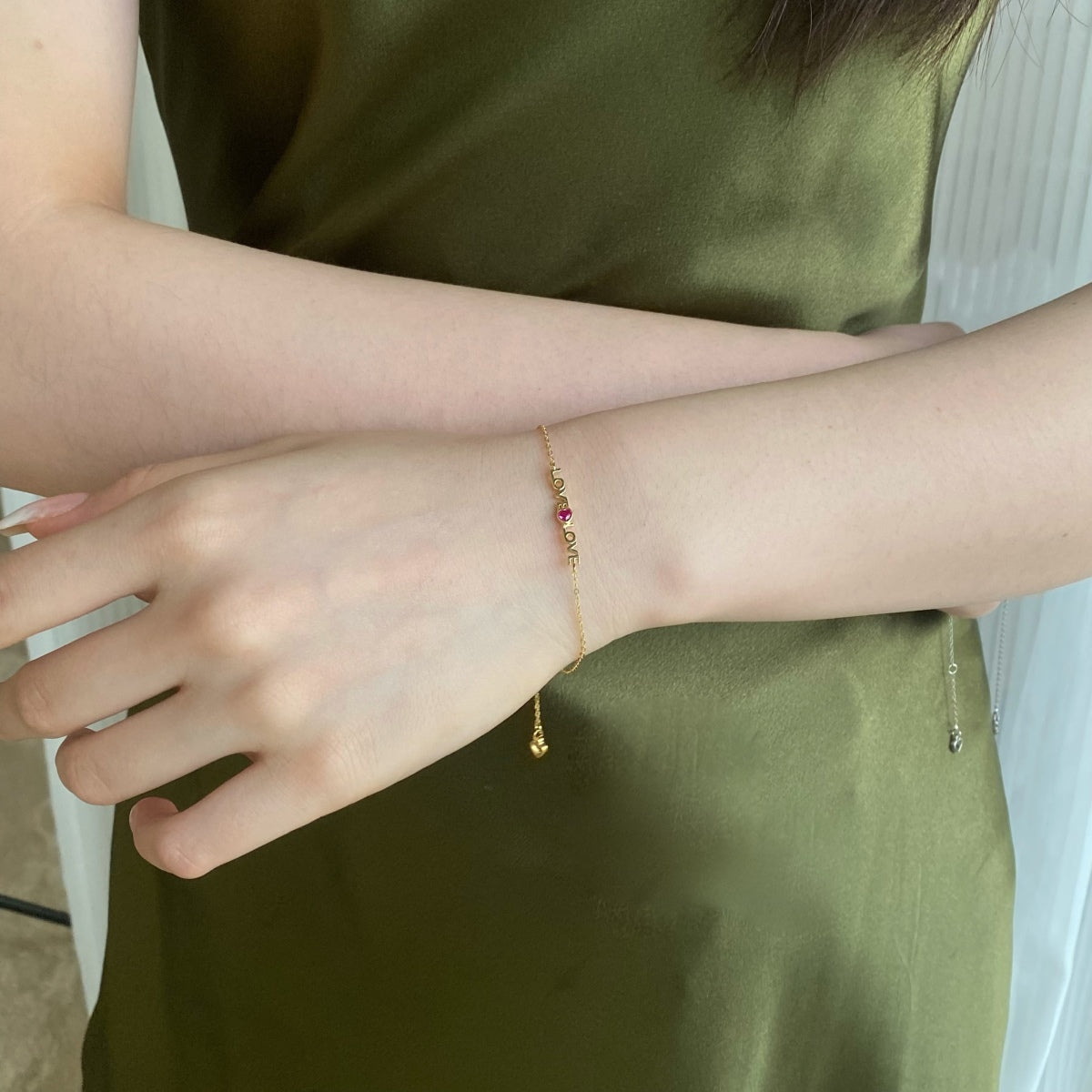 [Limara]Romantic Heart Shape Lover Bracelet