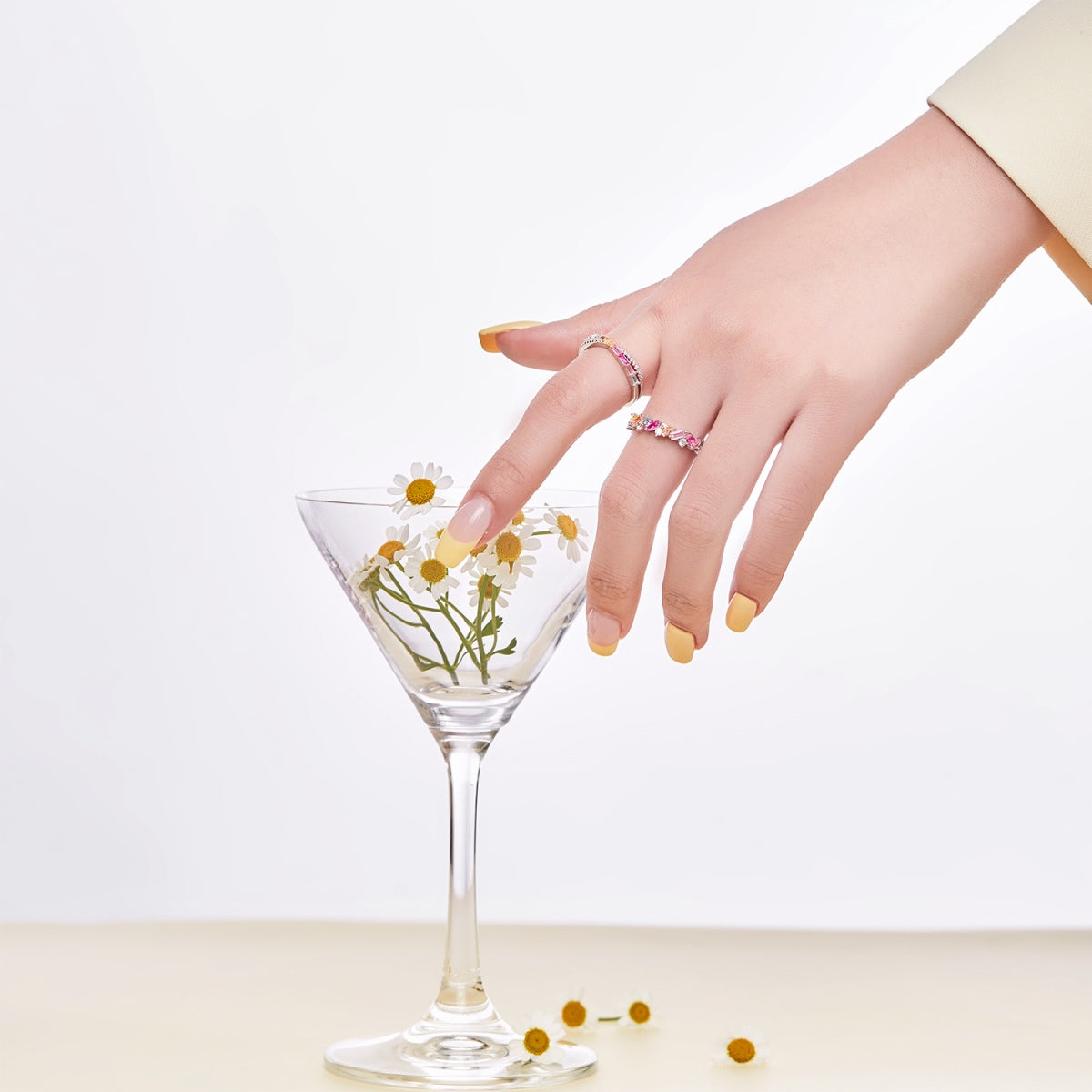 [Limara]Energetic Elegant Radiant Cut Party Ring