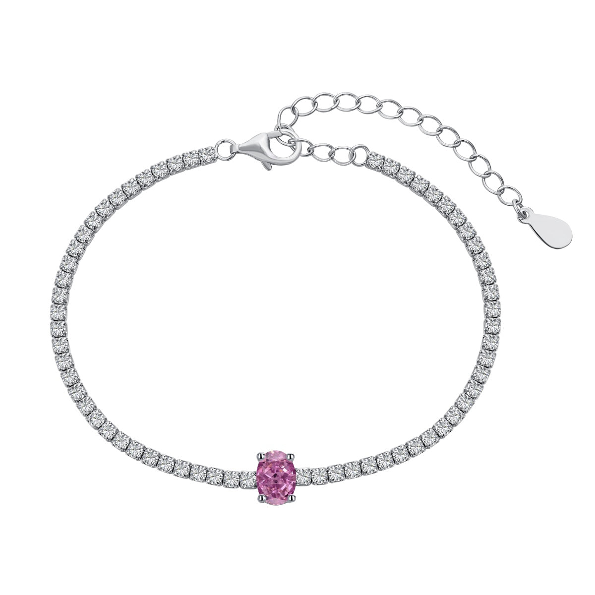 [Limara]0.75 Carat Exquisite Oval Cut Daily Bracelet