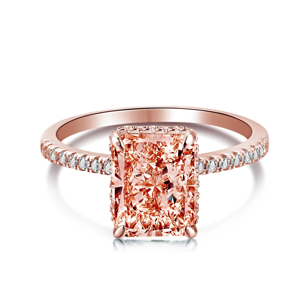 [Limara]4.0 Carat Luxurious Engagement Ring