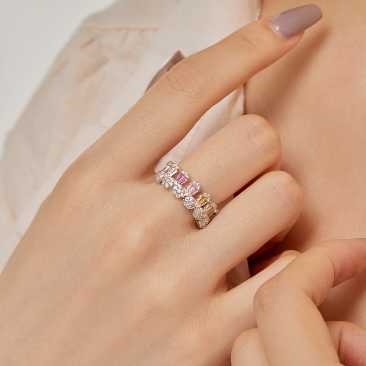 [Limara]Gorgeous Radiant Cut Daily Ring