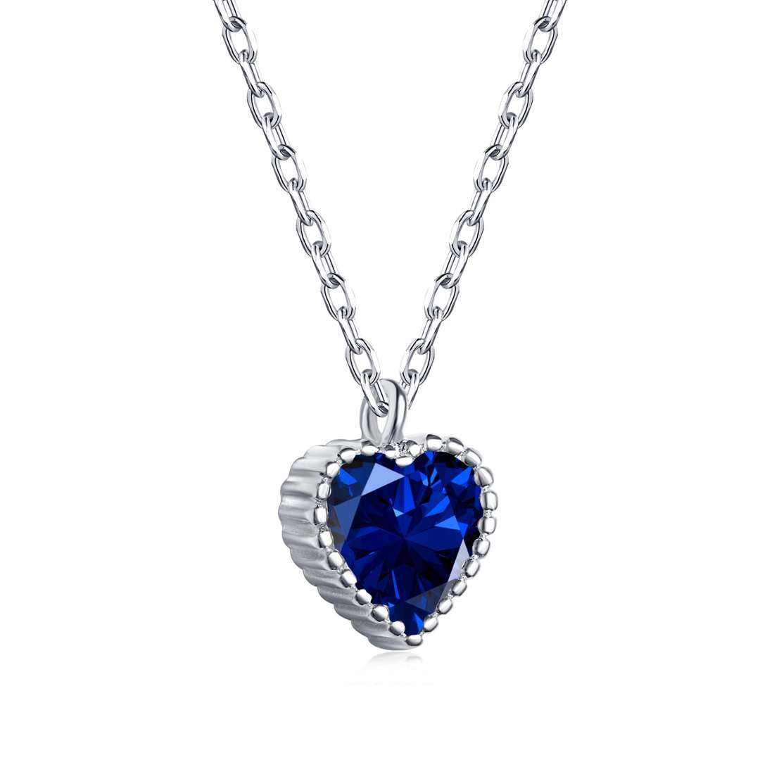 [Limara]Ornate Heart Shape Necklace