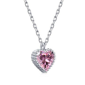 [Limara]Ornate Heart Shape Necklace