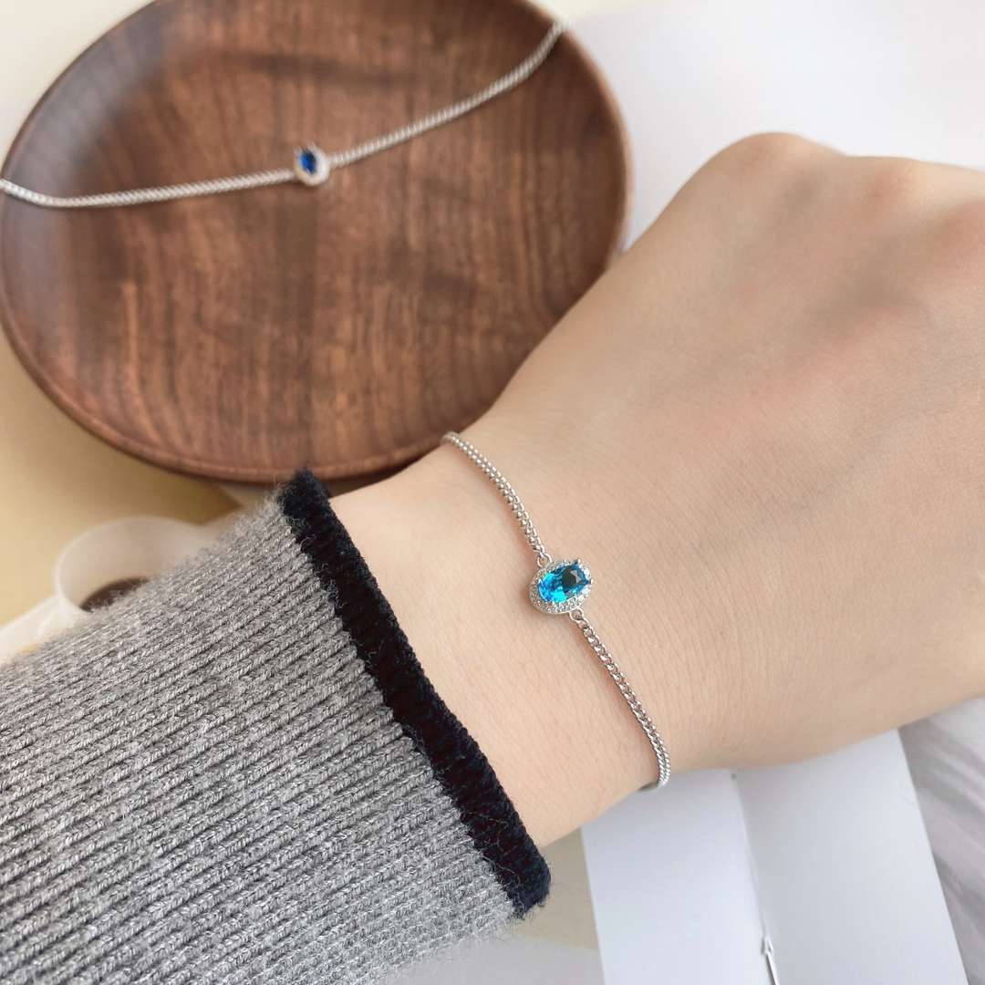 [Limara]Exquisite Oval Shape Bracelet