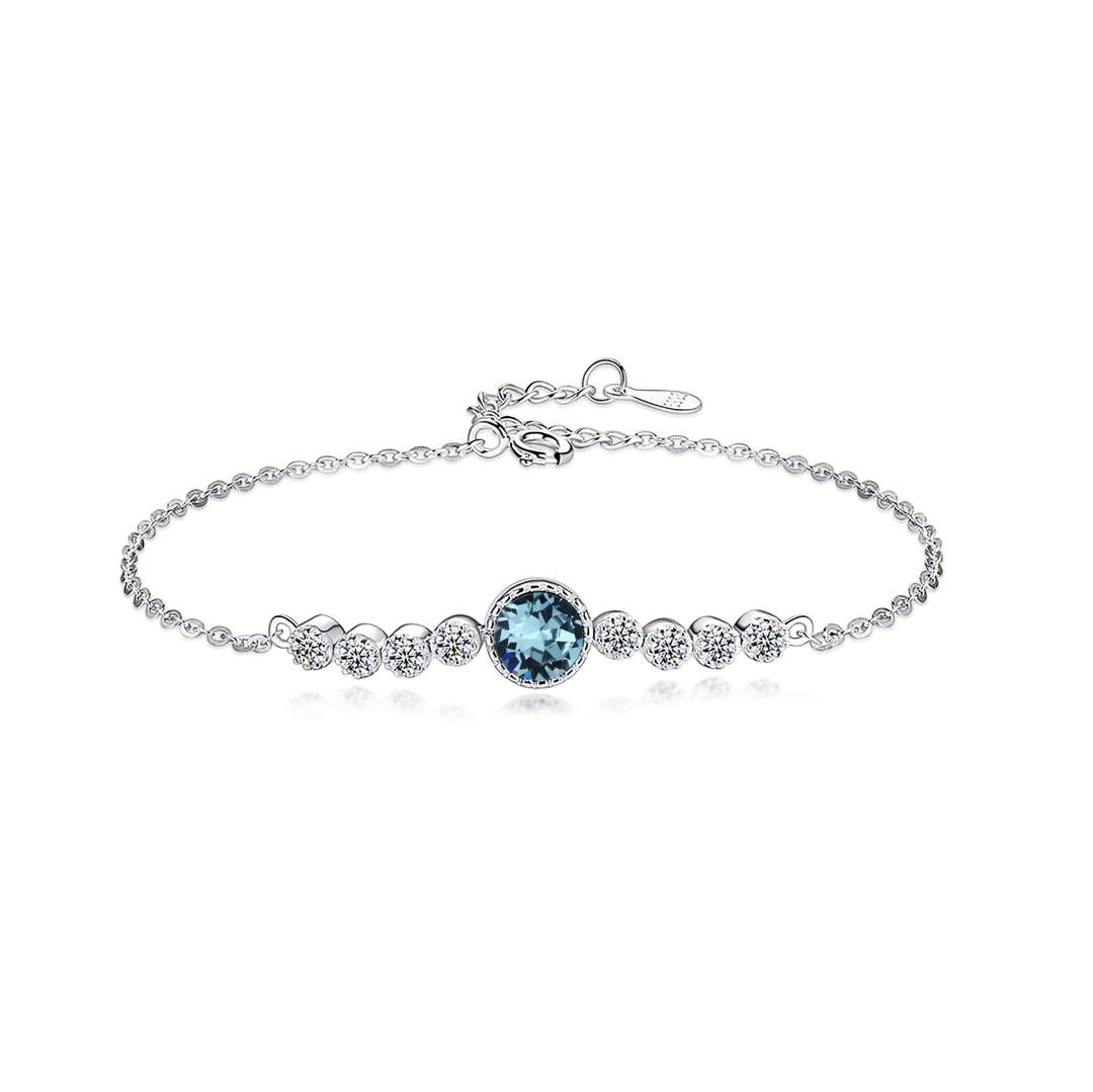 [Limara]Luxurious Heart Of The Ocean Bracelet