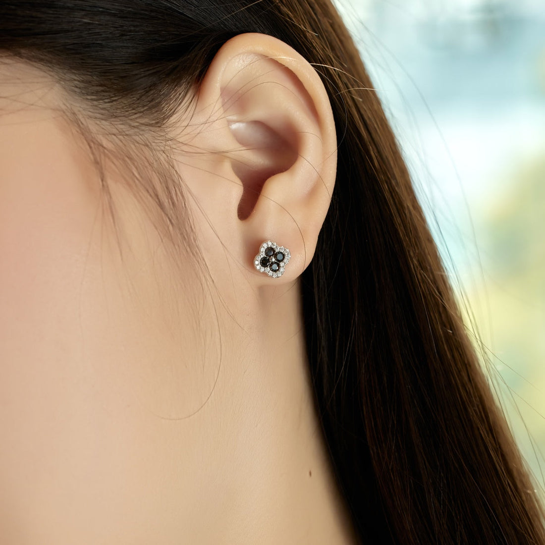 [Limara]Four-Leaf Clover Flower Shaped Earrings
