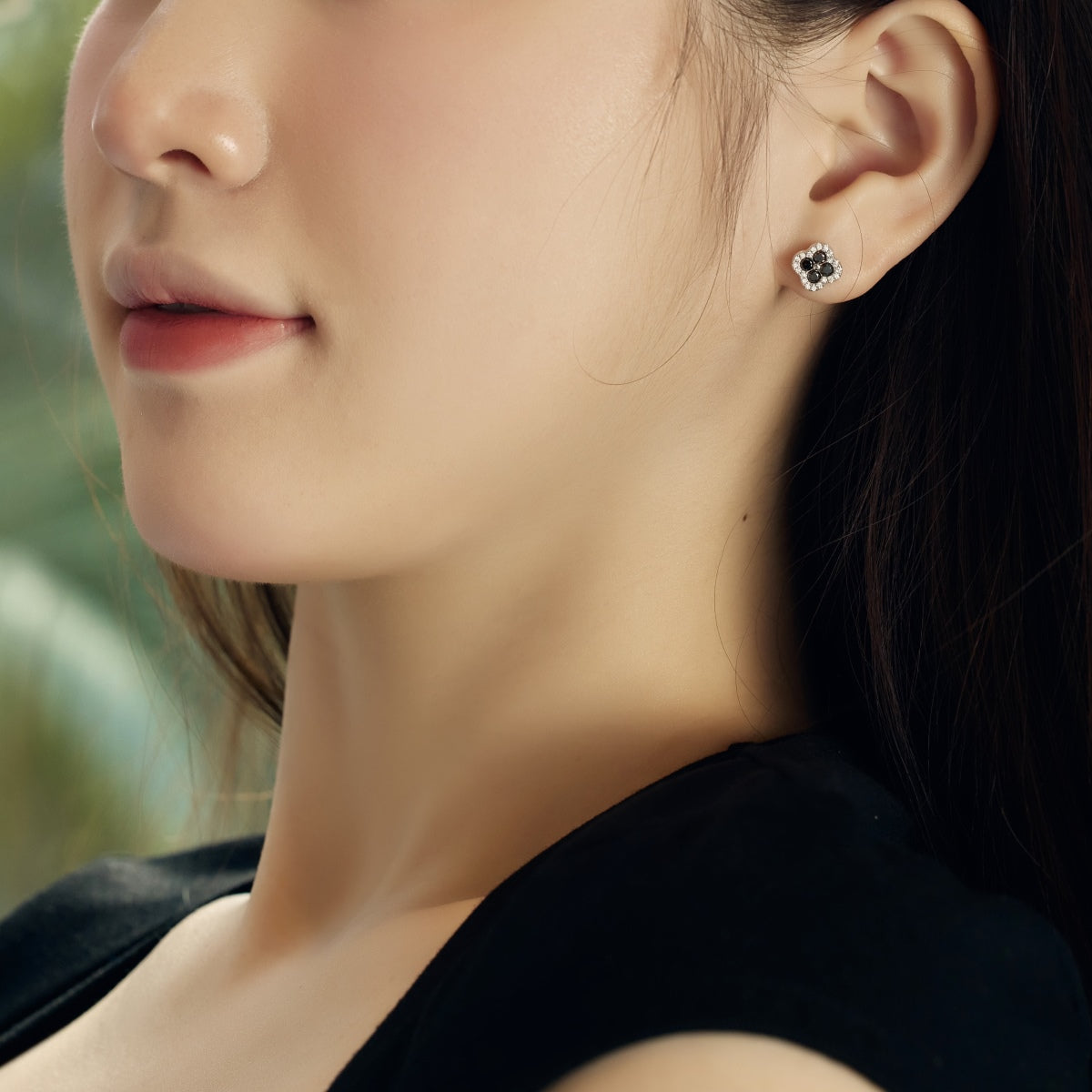[Limara]Four-Leaf Clover Flower Shaped Earrings