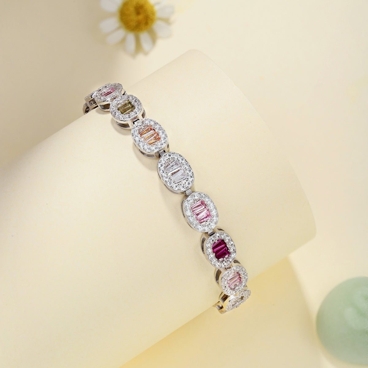 [Limara]Exquisite Ornate Emerald Cut Daily Bracelet