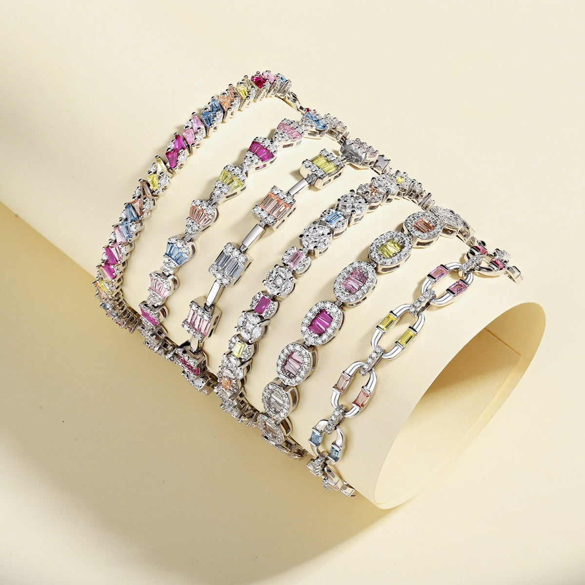 [Limara]Exquisite Ornate Emerald Cut Daily Bracelet