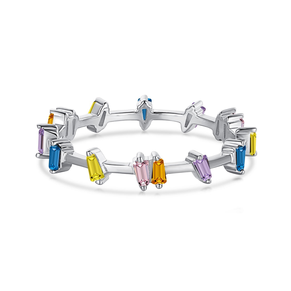 [Limara]Unique Trapezoid Cut Daily Ring