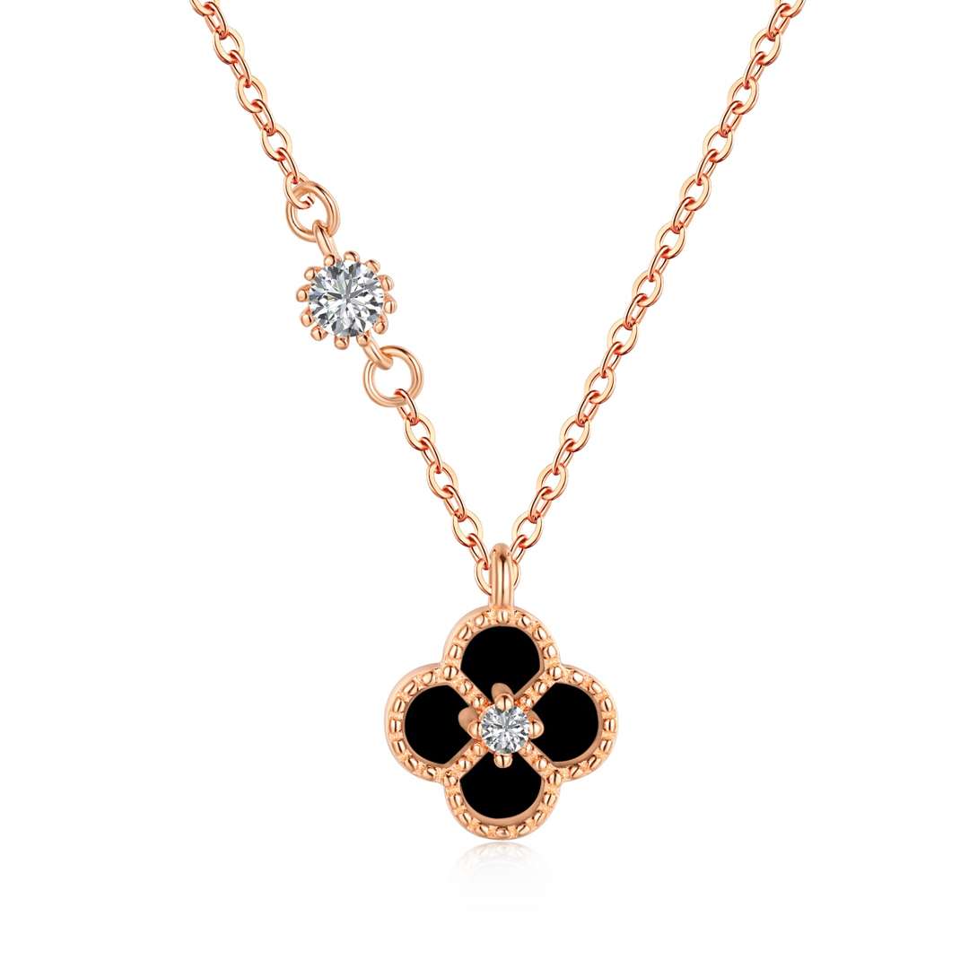 [Limara]Delicate Flower Shape Necklace