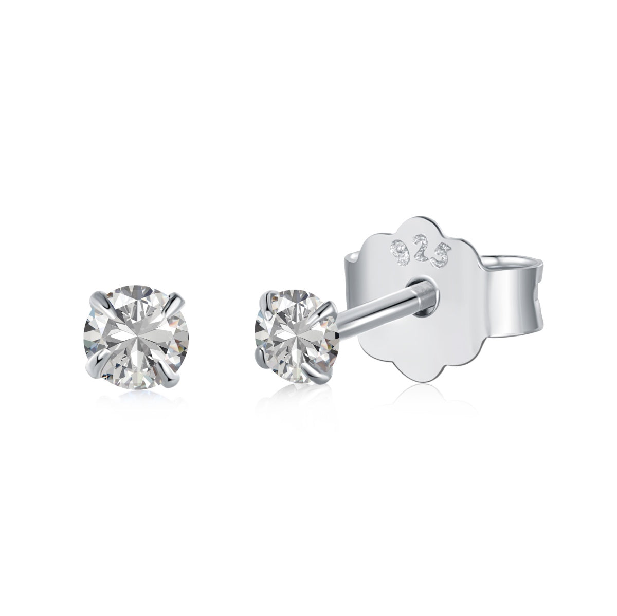 [Limara]Delicate Solitaire Earrings