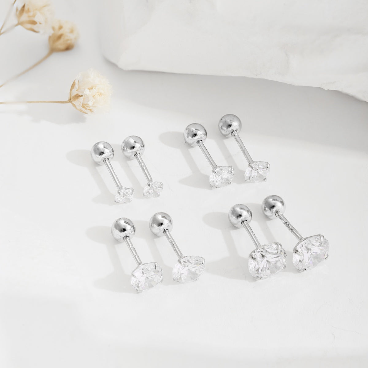 [Limara]Unique U-Shaped Ear Bone Earrings