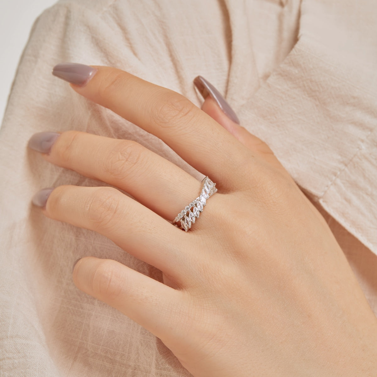 [Limara]Unique Colorful Marquise Cut Daily Ring