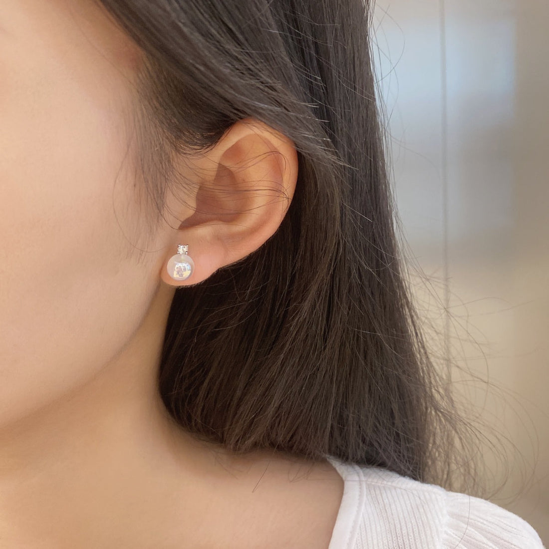 [Limara]Symphony Mermaid Pearl Earrings
