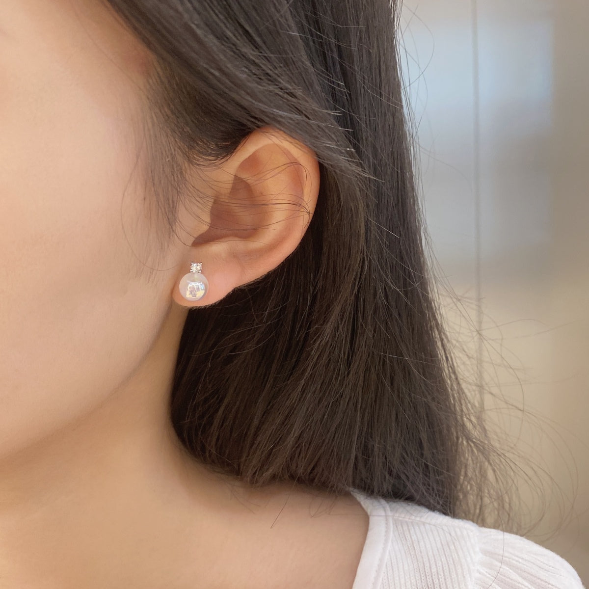 [Limara]Symphony Mermaid Pearl Earrings