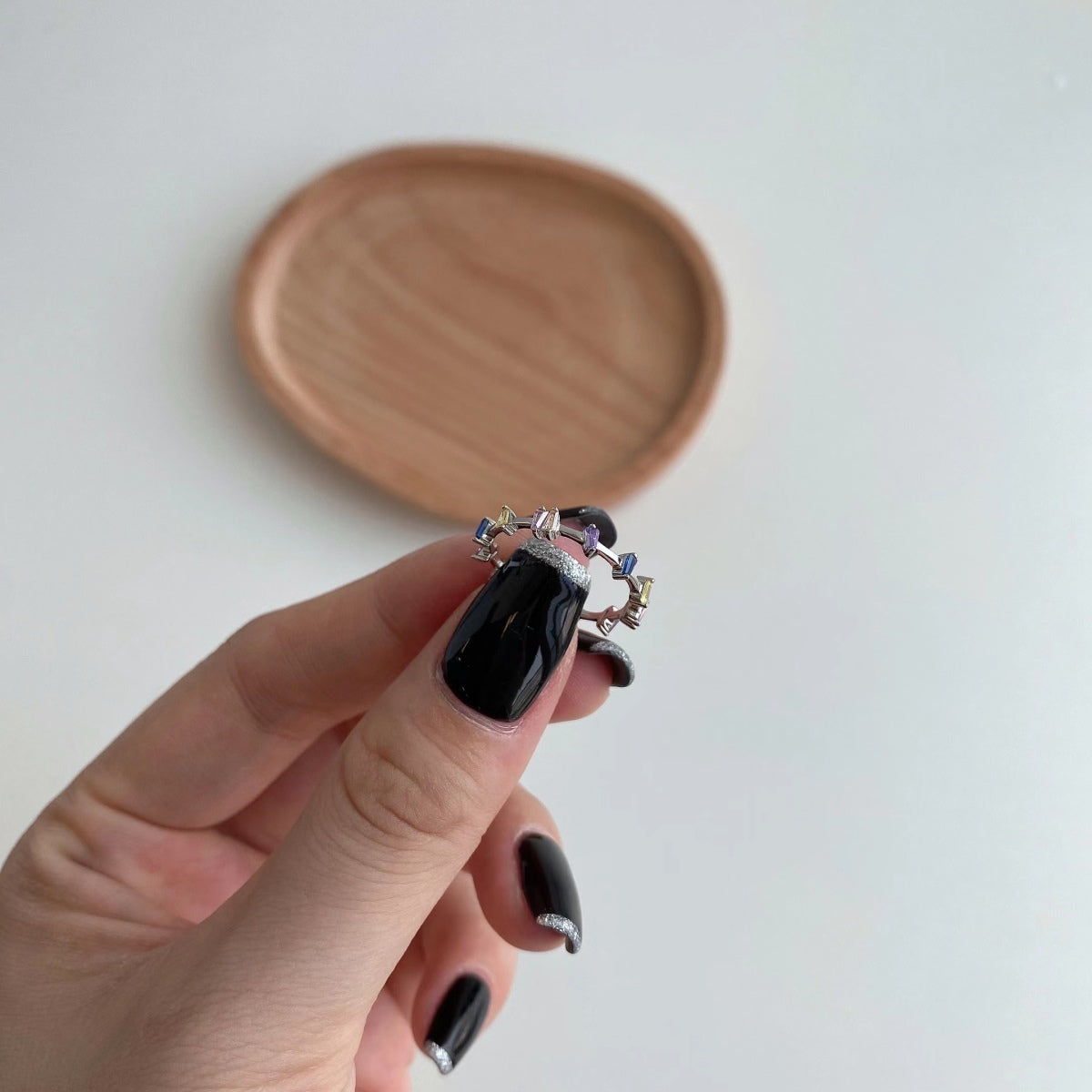 [Limara]Unique Trapezoid Cut Daily Ring