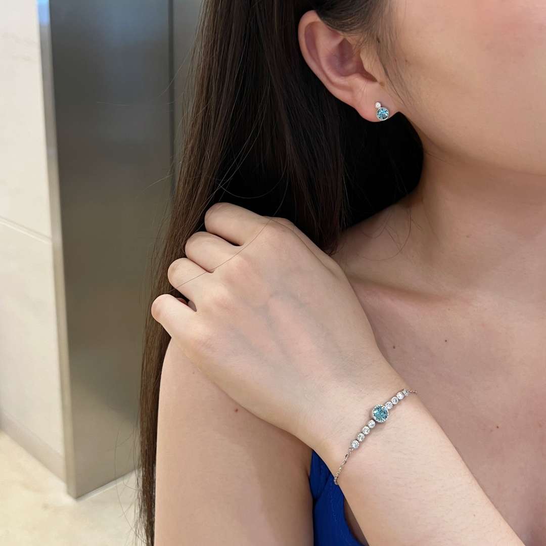 [Limara]Luxurious Heart Of The Ocean Bracelet