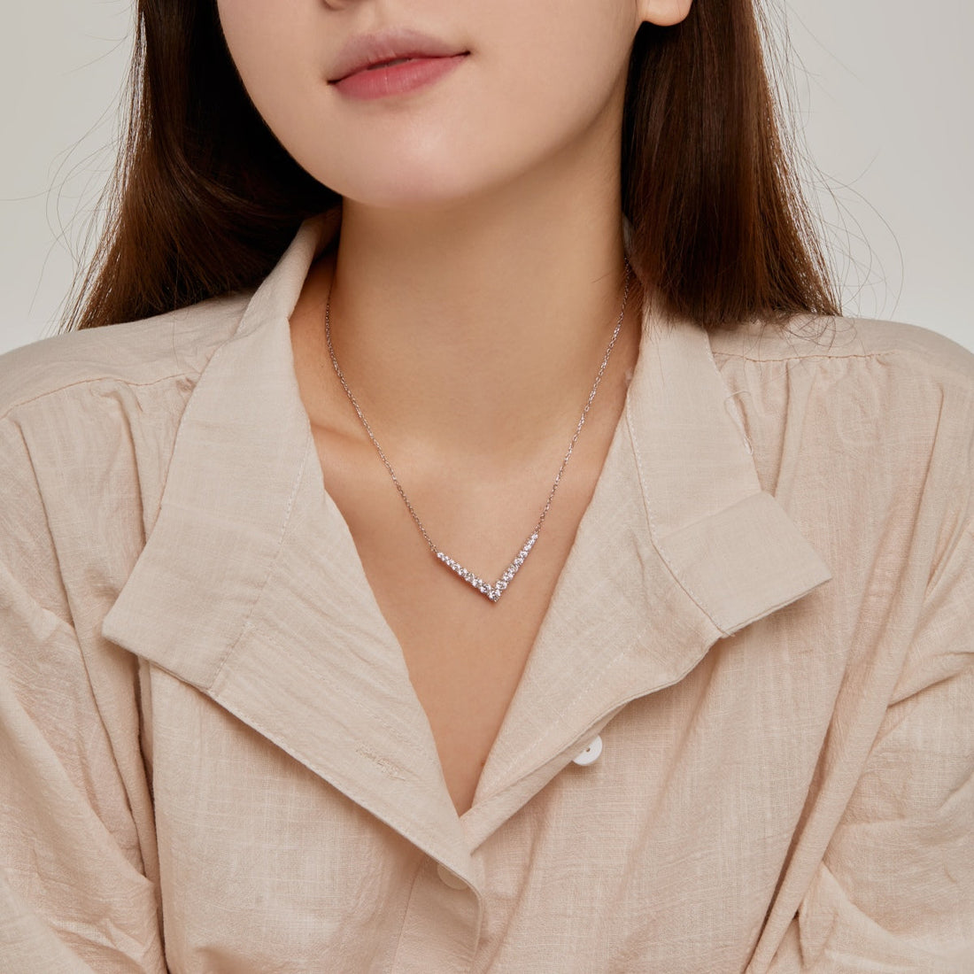 [Limara]Ornate Round Cut Necklace